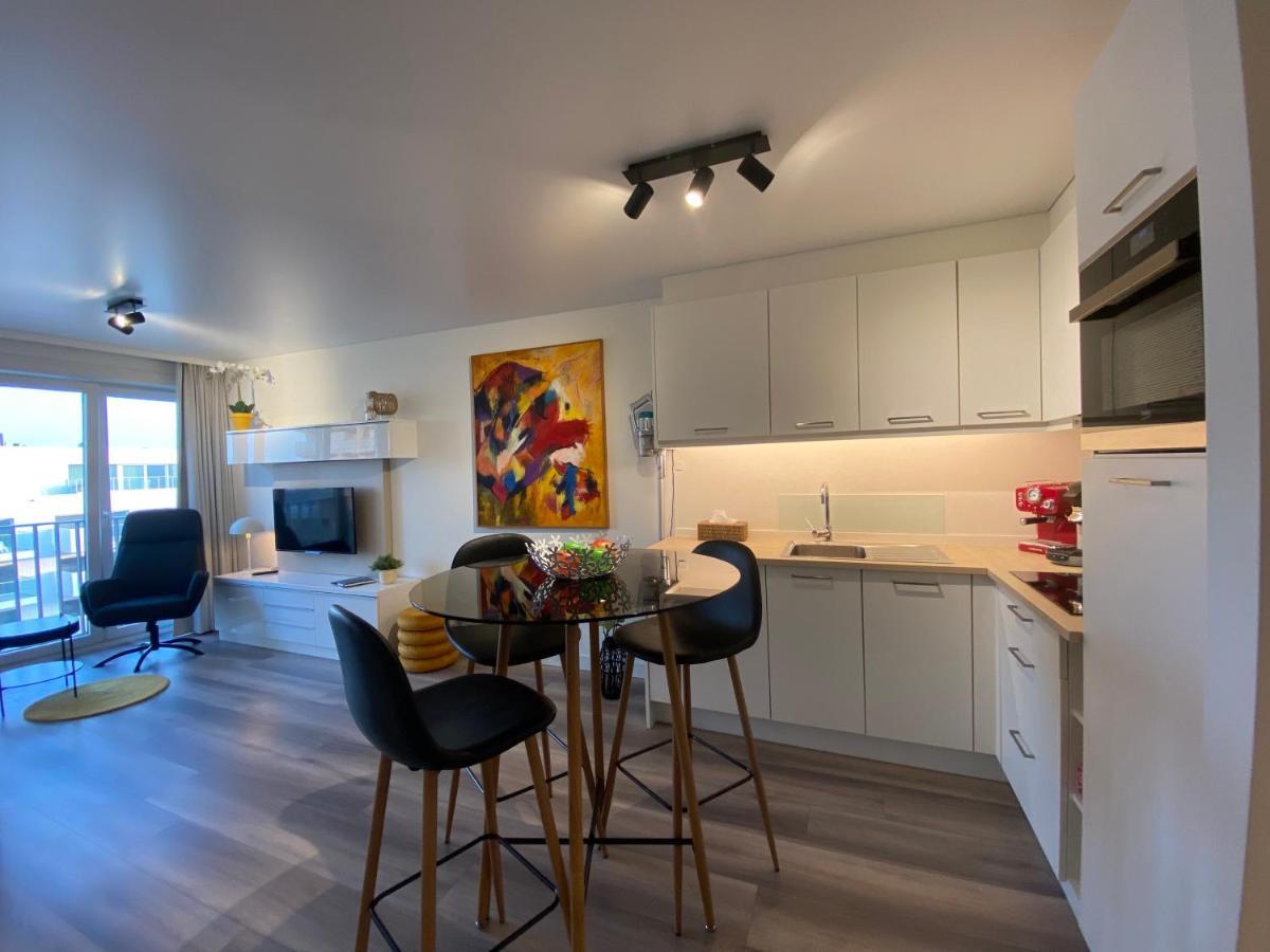 오스텐드 Moderne Studio Aan Zee 아파트 외부 사진